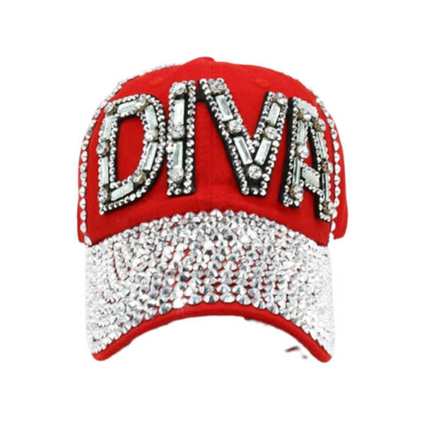 Custom Denim Sport Diamond Cap
